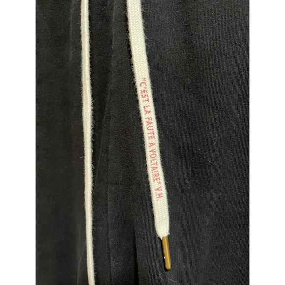 Zadig & Voltaire Steevy Trackpants Black Sweatpants Loungewear Joggers Small - Picture 5 of 13